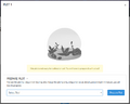The modal when clicking on a newly made plot in order to prepare it for a seed.